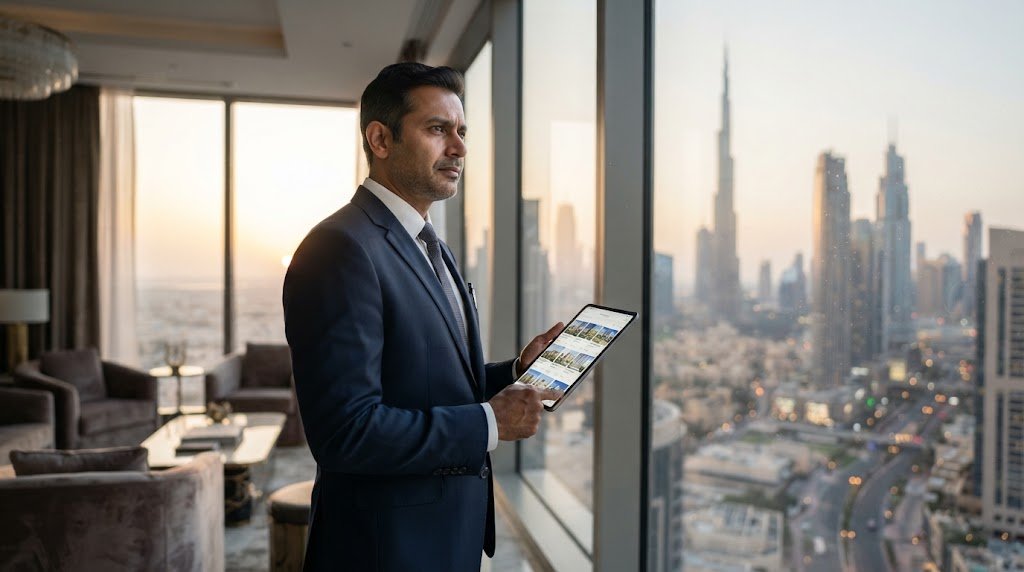 Indian investor weighing a Dubai luxury property purchase