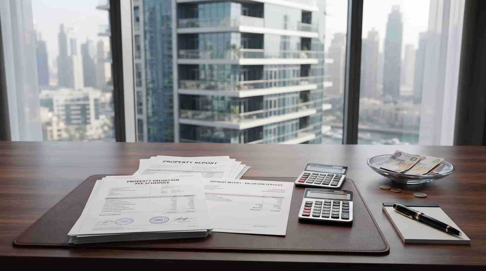 DLD property valuation fees for Dubai residential property